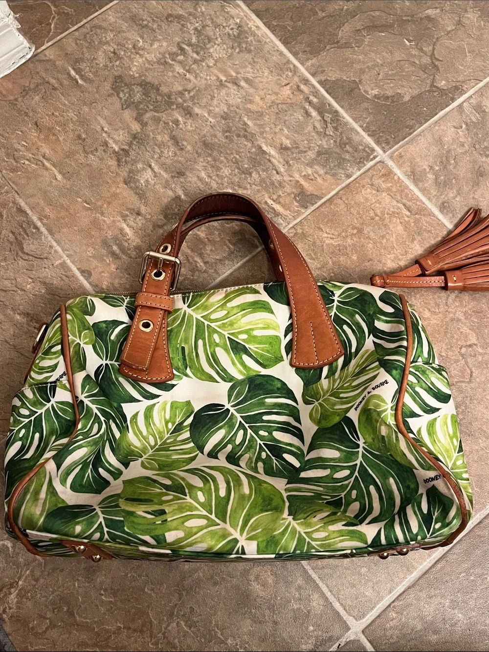 Dooney & Bourke canvas satchel
